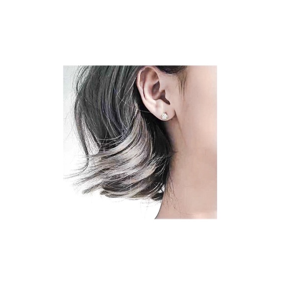 925 Silver Wire Knot Stud Earrings - Picture 5 of 6